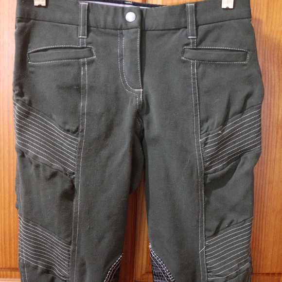 Gho Dho Green Riding Breeches Pants Skinny 28 Equestrian - Picture 5 of 15